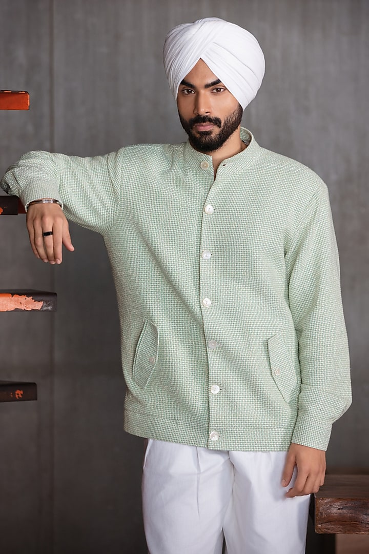 Off-White Linen Blend Pant Set by Not So Couture at Pernia's Pop Up Shop