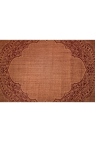 Deep Maroon Sisal Handmade Rug by Neytt Homes