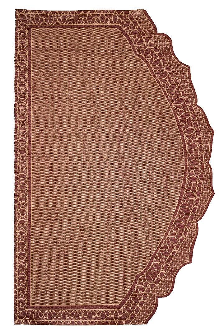 Deep Maroon Sisal Handmade Rug by Neytt Homes at Pernia's Pop Up Shop