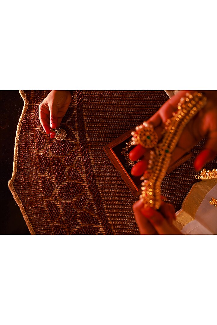 Deep Maroon Sisal Handmade Rug by Neytt Homes at Pernia's Pop Up Shop