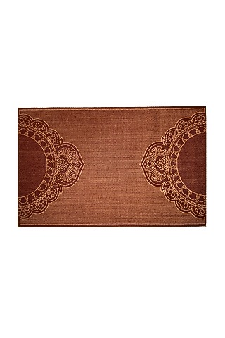 Deep Maroon Sisal Handmade Rug by Neytt Homes