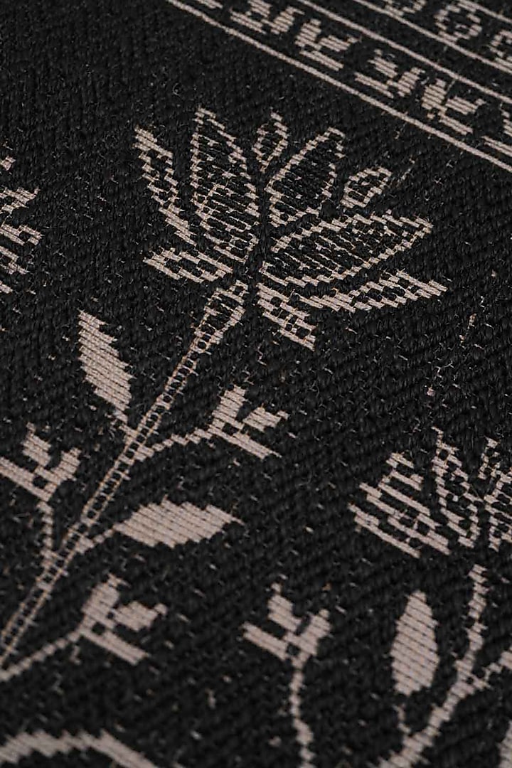 Black & Grey Sisal Chevron Carpet by Neytt Homes at Pernia's Pop Up Shop