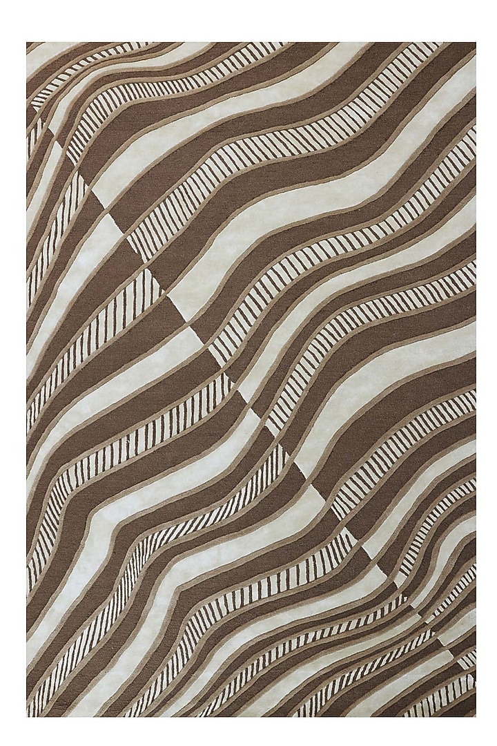 Multi-Colored Wool & Bamboo Silk Rug by Neytt Homes at Pernia's Pop Up Shop