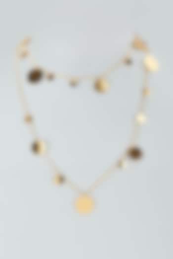 Gold Finish Long Necklace by Nyela at Pernia's Pop Up Shop