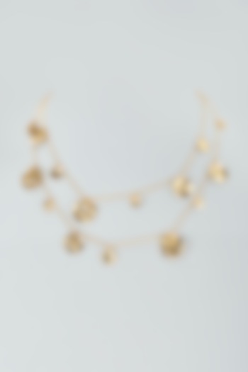 Gold Finish Layered Necklace by Nyela at Pernia's Pop Up Shop
