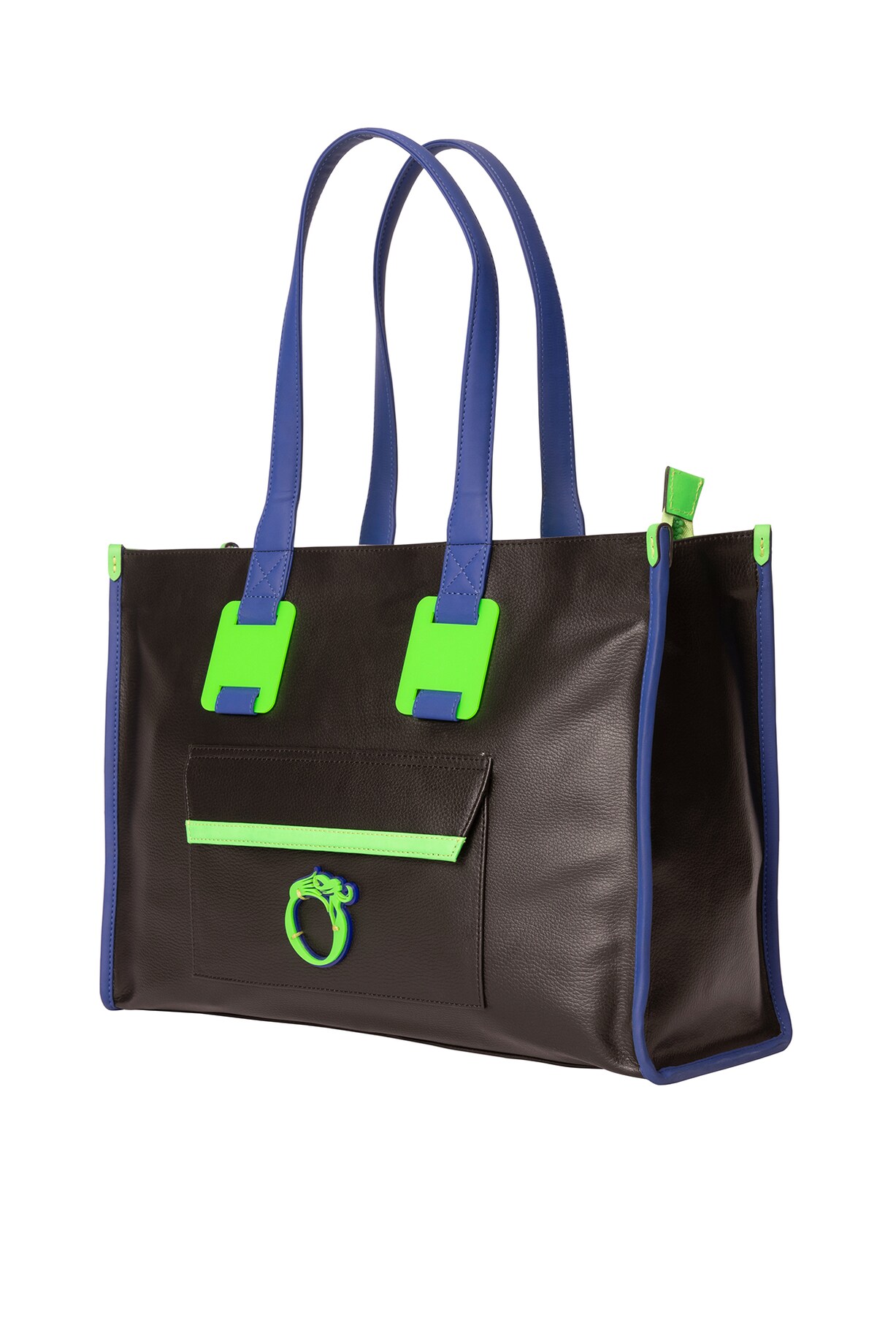 TrendAura Heather Tote Bag - Vegan Leather Tote With Detachable Pouch And Spacious All-Season Design