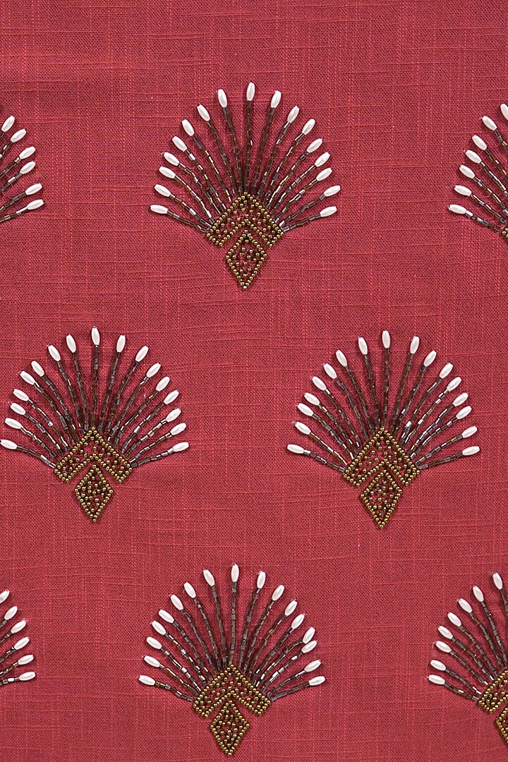 Bronze Cotton Mats and Runner Set by Ode And Cleo at Pernia's Pop Up Shop