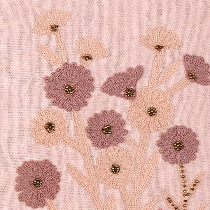 Pink Cotton Mats and Runner Set by Ode And Cleo at Pernia's Pop Up Shop