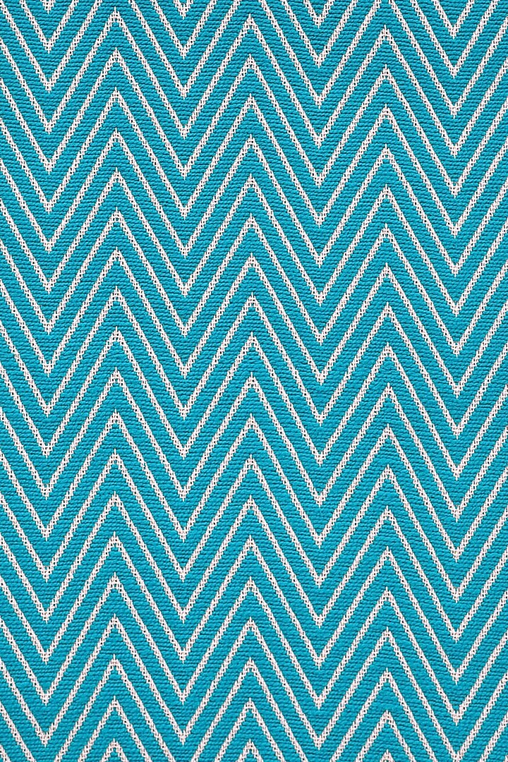 Powder Blue Cotton Mats and Runner Set by Ode And Cleo at Pernia's Pop Up Shop