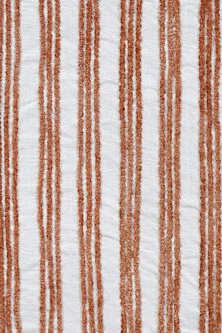 Orange Cotton Mats and Runner Set by Ode And Cleo at Pernia's Pop Up Shop