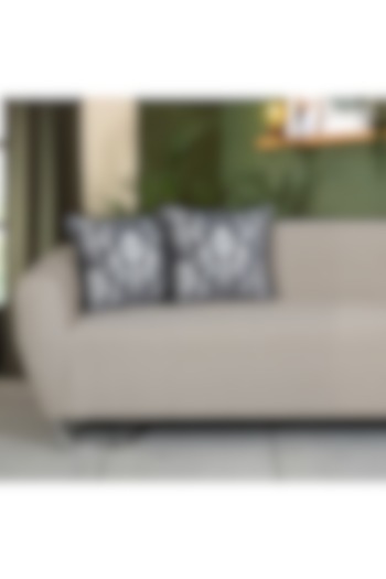 Copper Velvet Foil Printed Cushion Covers Set Of 2 by Ode and Cleo at Pernia's Pop Up Shop