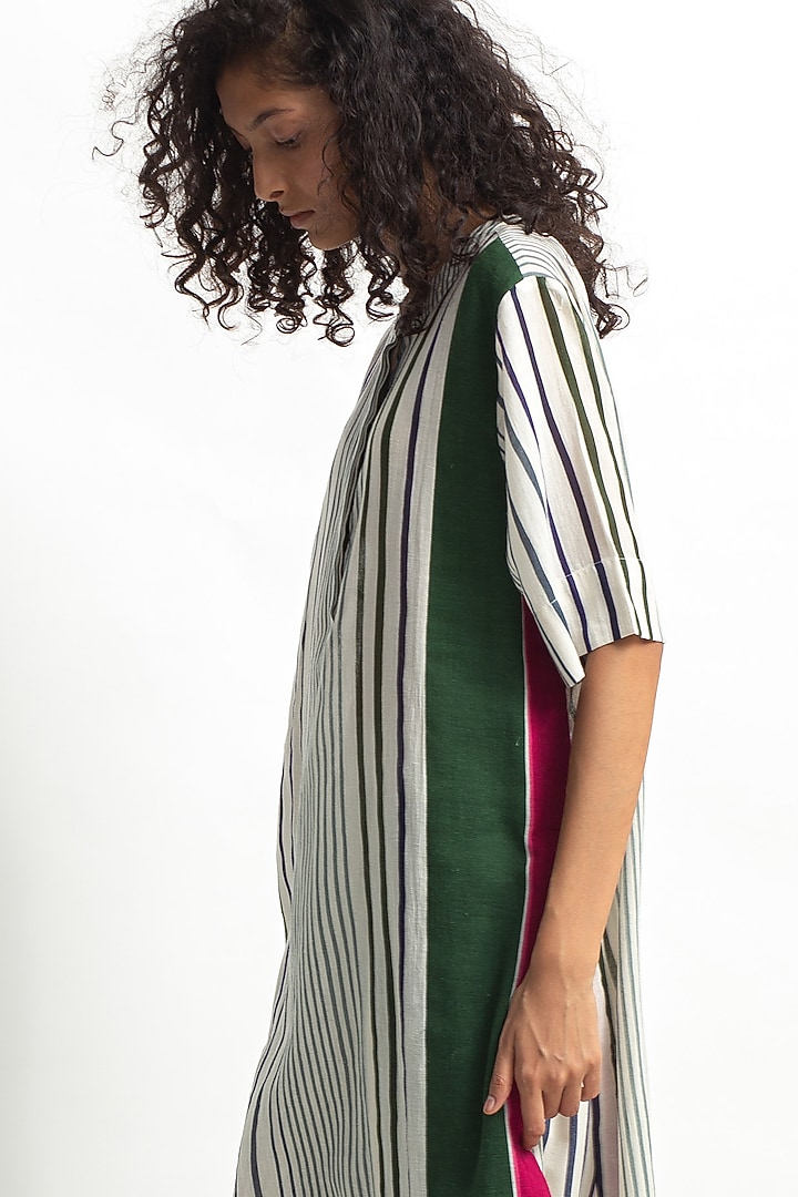 Multi Colored Printed Kurta Set by OFrida at Pernia's Pop Up Shop
