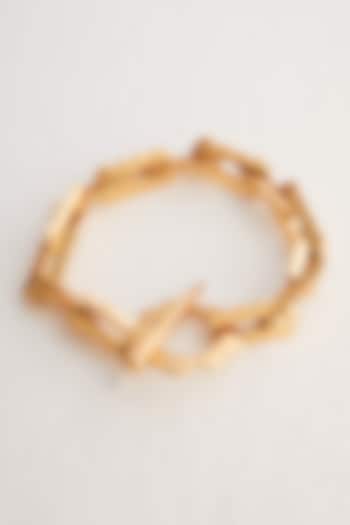 Gold Plated Chain Bracelet by Outhouse