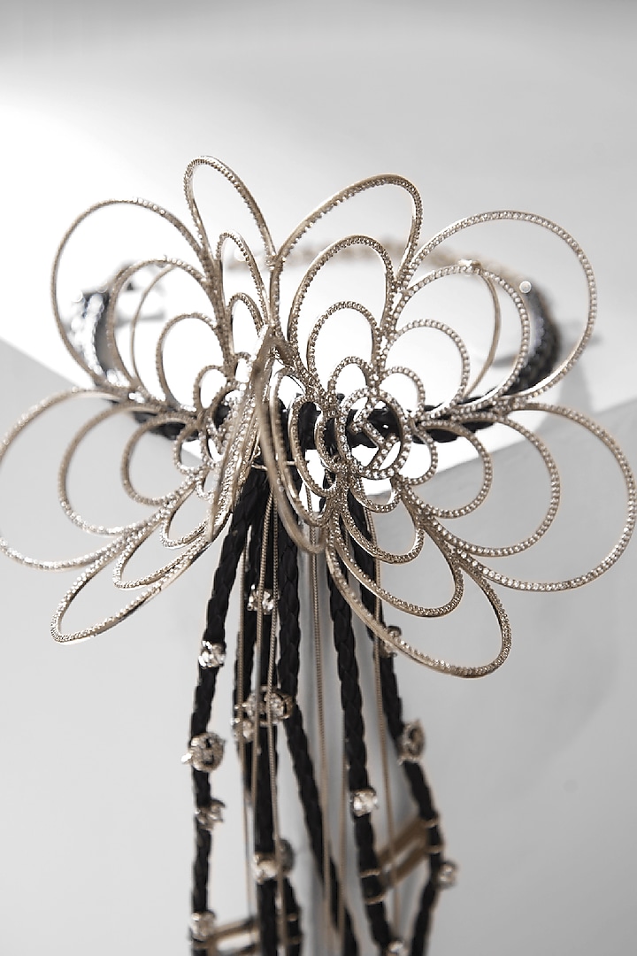 Silver Plated Cubic Zirconia Necklace by Outhouse at Pernia's Pop Up Shop