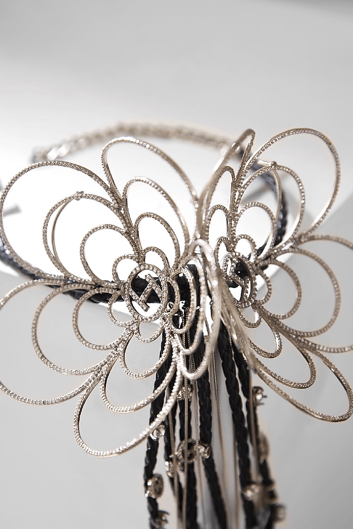 Silver Plated Cubic Zirconia Necklace by Outhouse at Pernia's Pop Up Shop