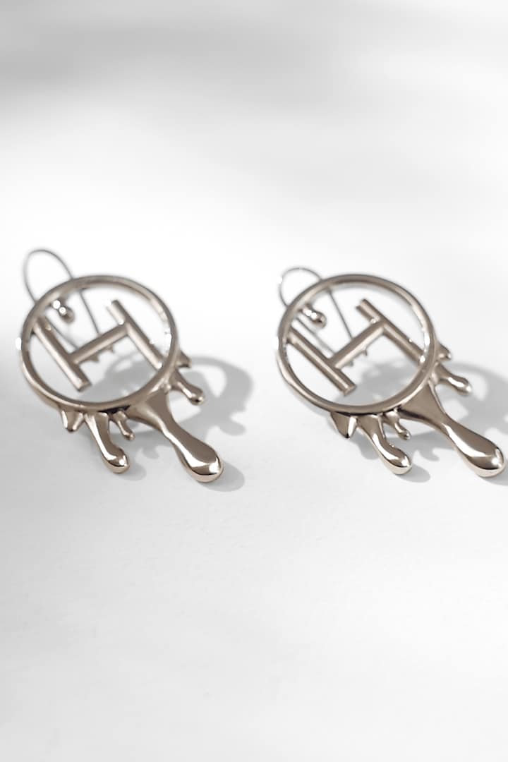 Silver Plated Silver Earrings by Outhouse
