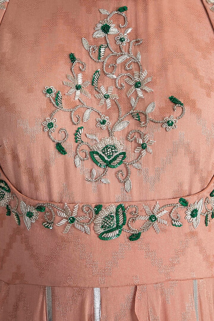 Dawn Rose Wedding Anarkali With Dupatta by Ohaila Khan at Pernia's Pop Up Shop