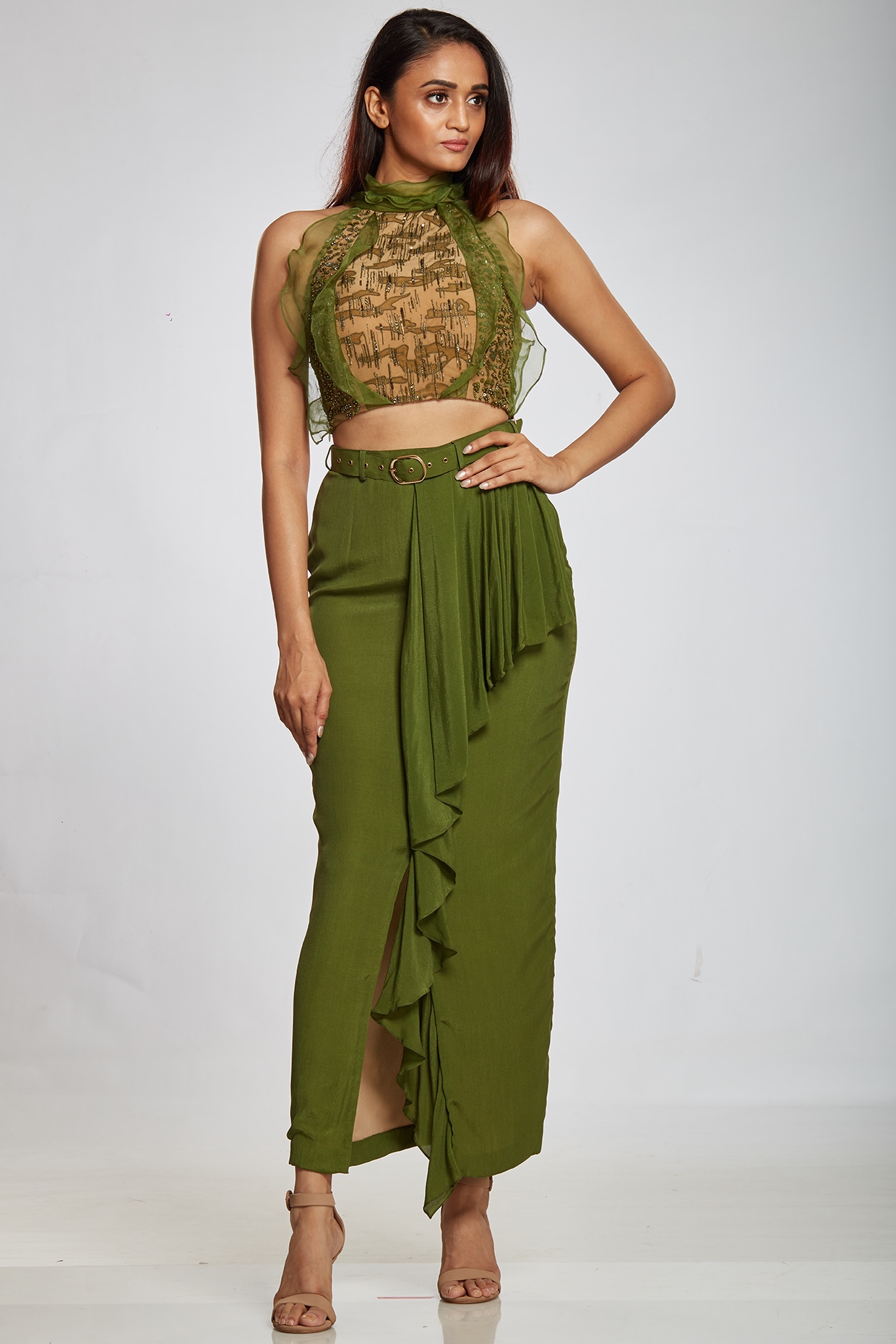 KRIDHAMA Women Crop Top Skirt Set - Buy KRIDHAMA Women Crop Top Skirt Set  Online at Best Prices in India | Flipkart.com