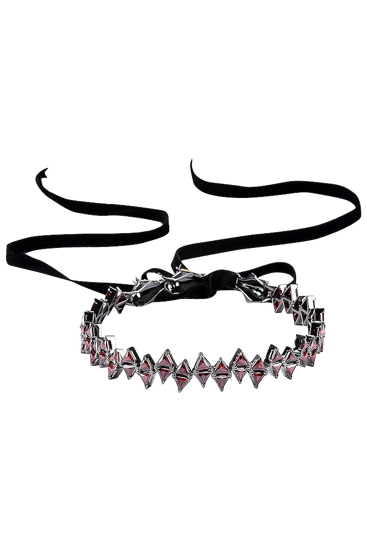 Royal Oxblood Choker by Outhouse