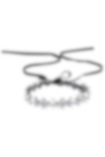 Outhouse presents Gunmetal grace choker available only at Pernia's Pop Up Shop.