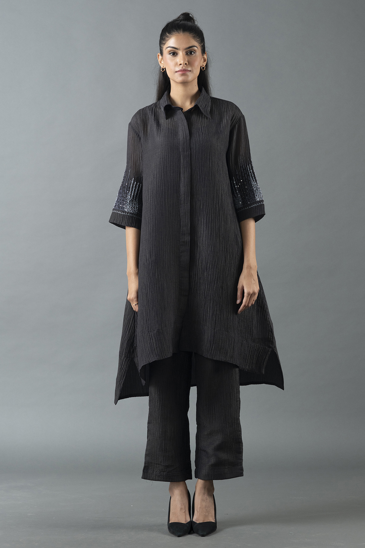 Embroidered Zigzag Floral Tunic Dress | Kate Spade New York