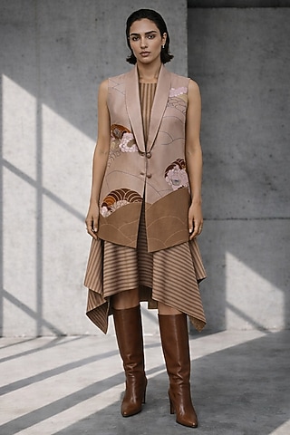 cocktail dresses with jackets Alex Evenings Sequin Midi Dress with Jacket - Blue main image 0