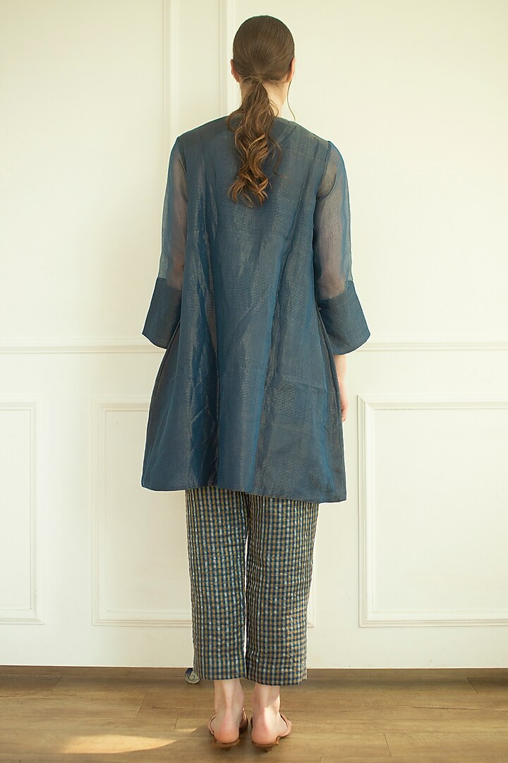 Marina Handloom Linen Silk Tunic Set by OJA at Pernia's Pop Up Shop