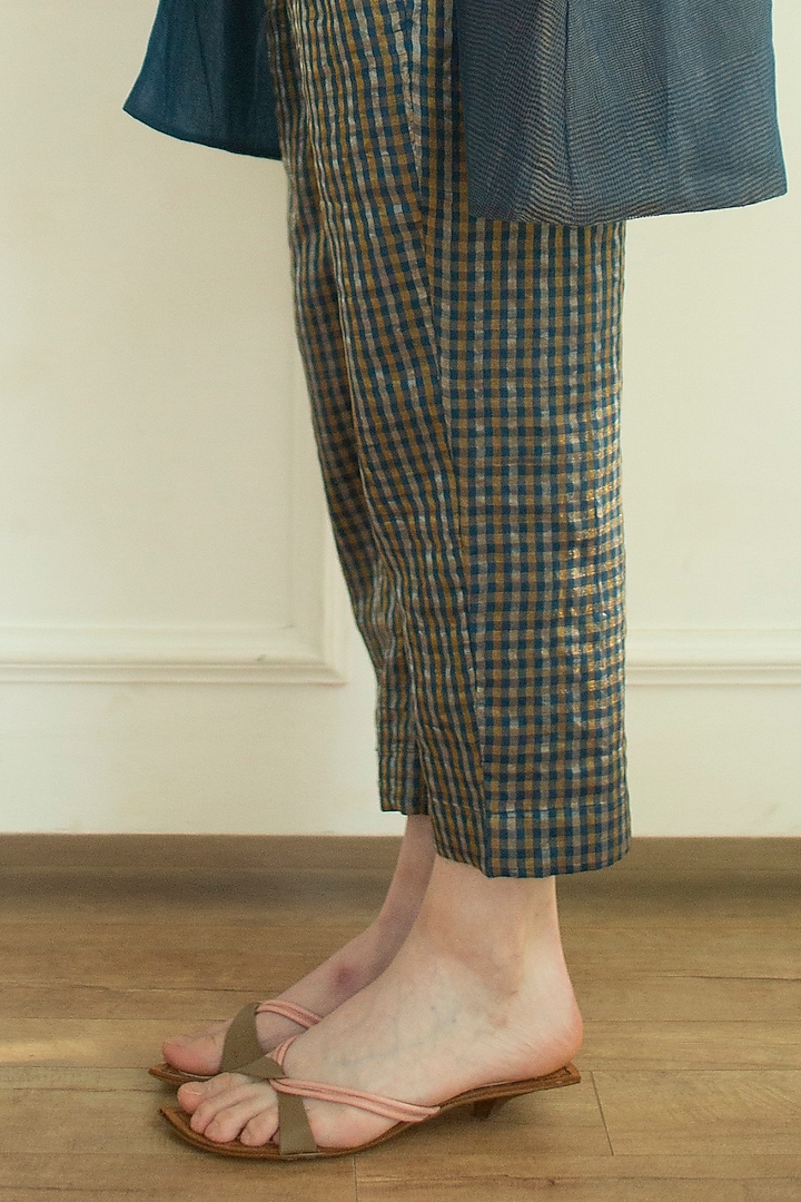 Marina Handloom Linen Silk Tunic Set by OJA at Pernia's Pop Up Shop