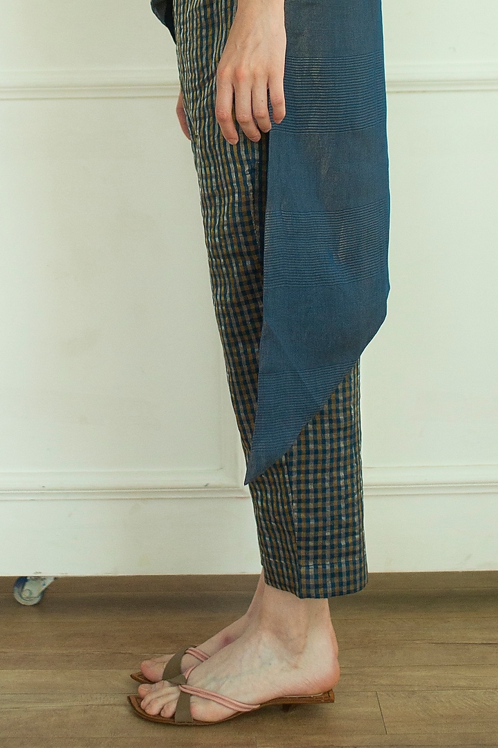 Marina Handloom Linen Silk Tunic Set by OJA at Pernia's Pop Up Shop