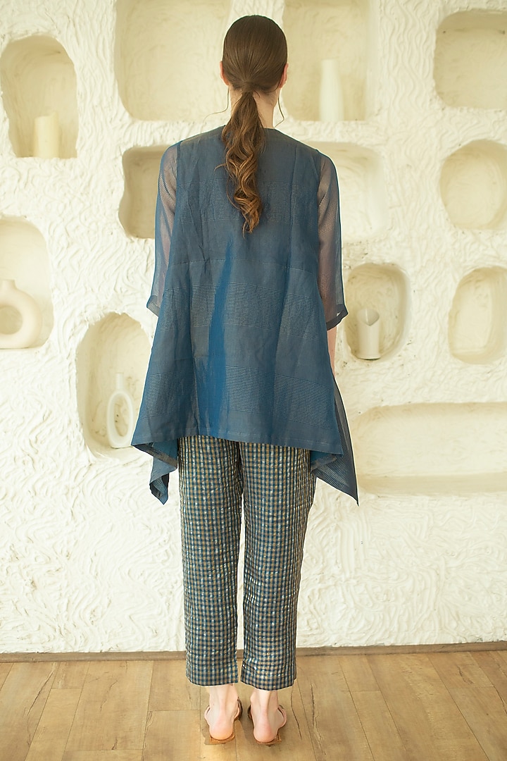 Marina Handloom Linen Silk Tunic Set by OJA at Pernia's Pop Up Shop
