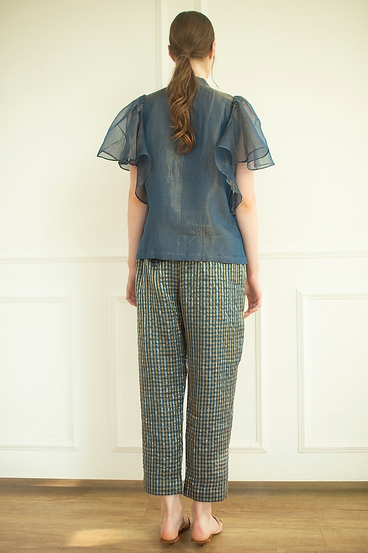 Marina Handloom Linen Silk Tunic Set by OJA at Pernia's Pop Up Shop