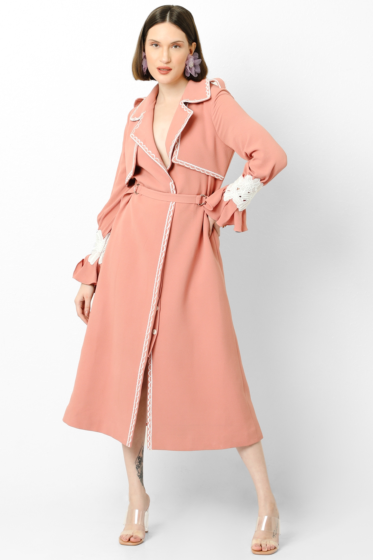 Bubble sales trench coat