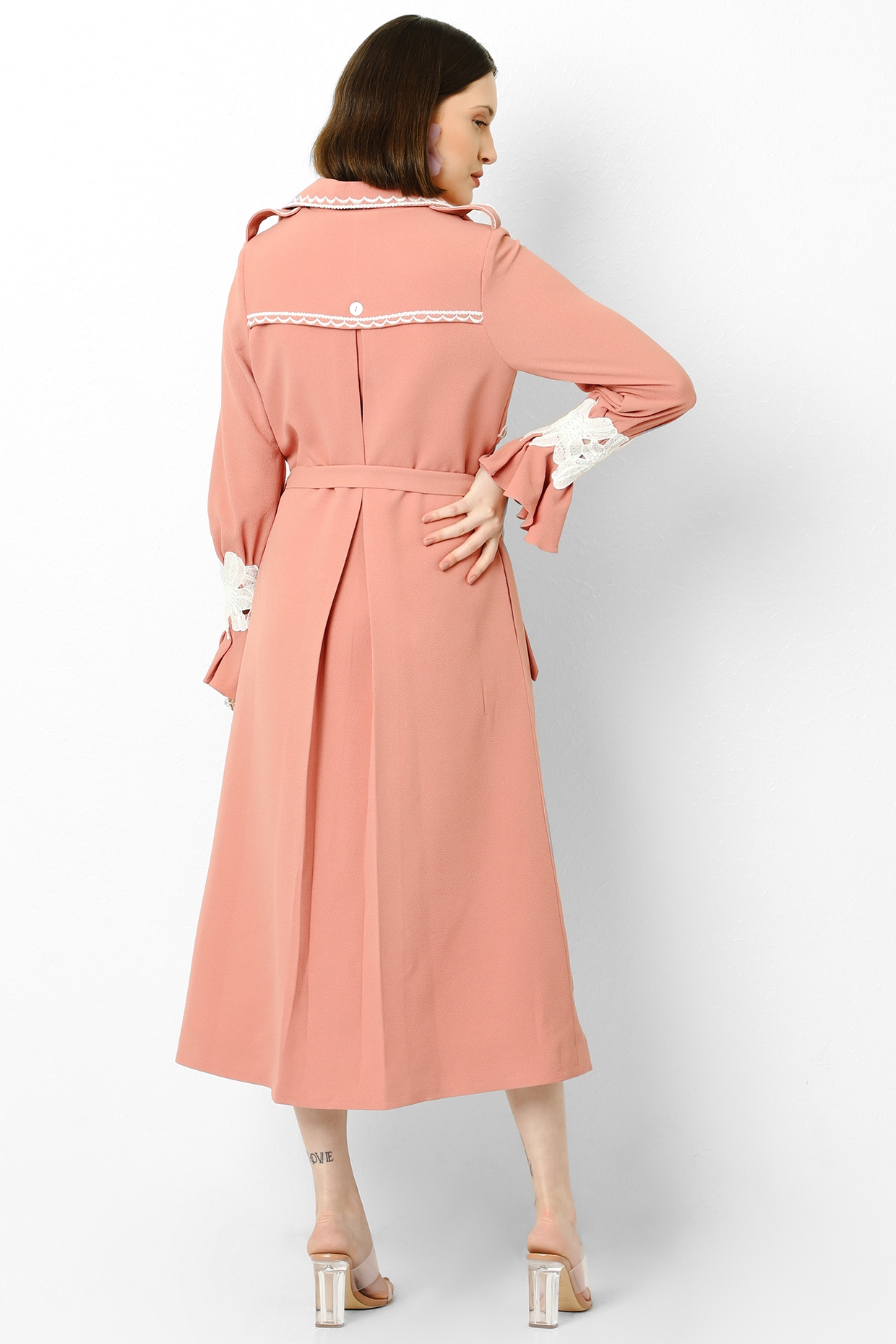 Trench hotsell coat rose