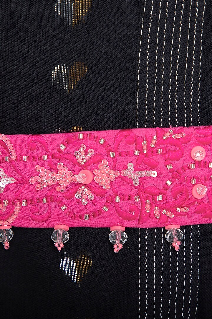 Neon Pink Embellished Belt by Our Love at Pernia's Pop Up Shop