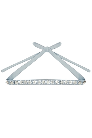 Gold & Silver Floral Embroidered Belt by Our Love