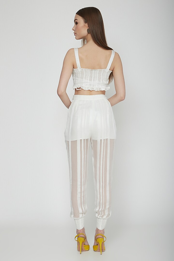 Frost White Bralette Bustier by Our Love at Pernia's Pop Up Shop