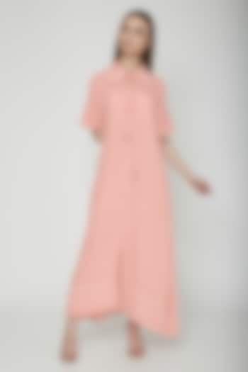 Salmon Pink Maxi Dress by Our Love