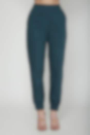 Teal Green Jogger Pants by Our Love
