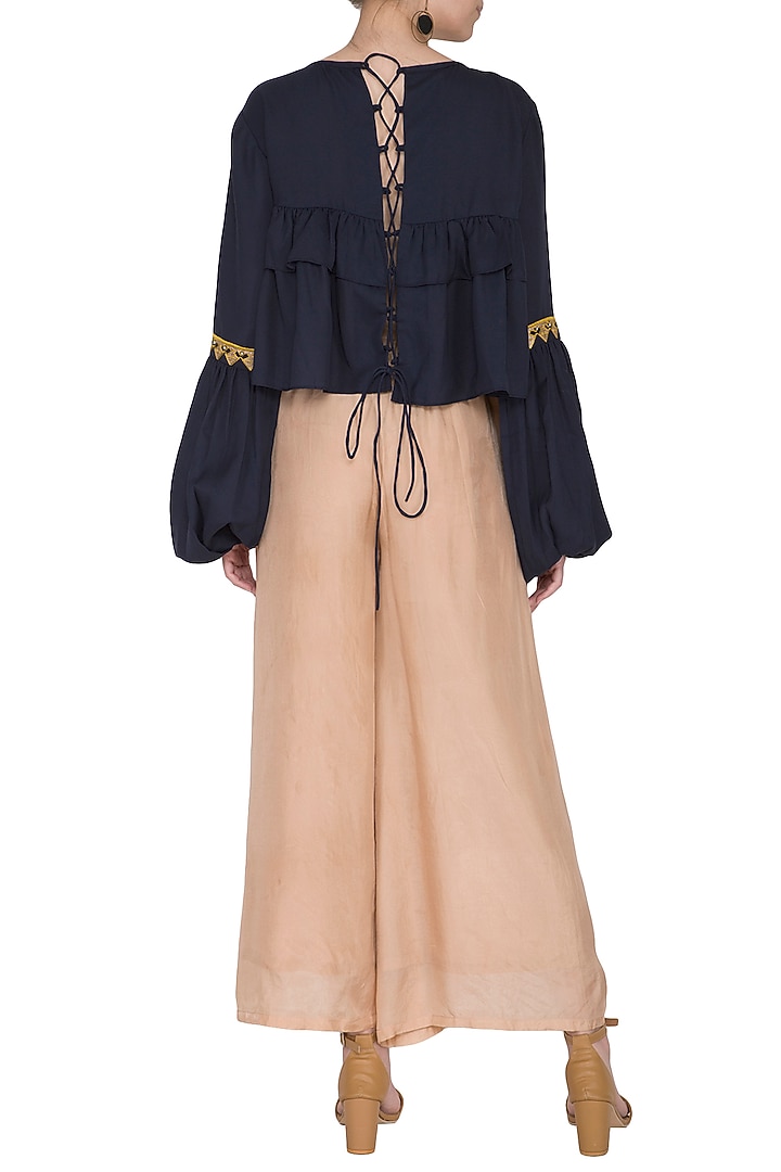 Chesnut Wide Leg Pants by Ollari at Pernia's Pop Up Shop