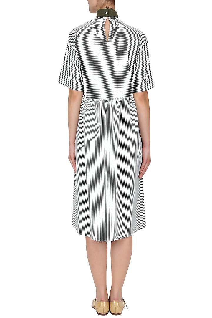 green cactus patchwork swing style dress available only at Pernia's Pop Up Shop.