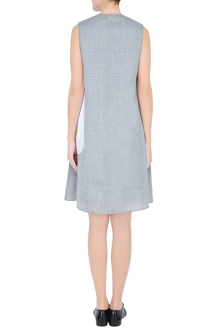 Grey fried egg cone dress available only at Pernia's Pop Up Shop.