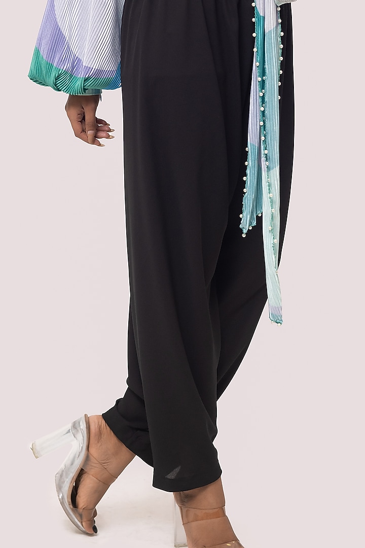 Green & Black Printed Co-ord Set by Onaya at Pernia's Pop Up Shop