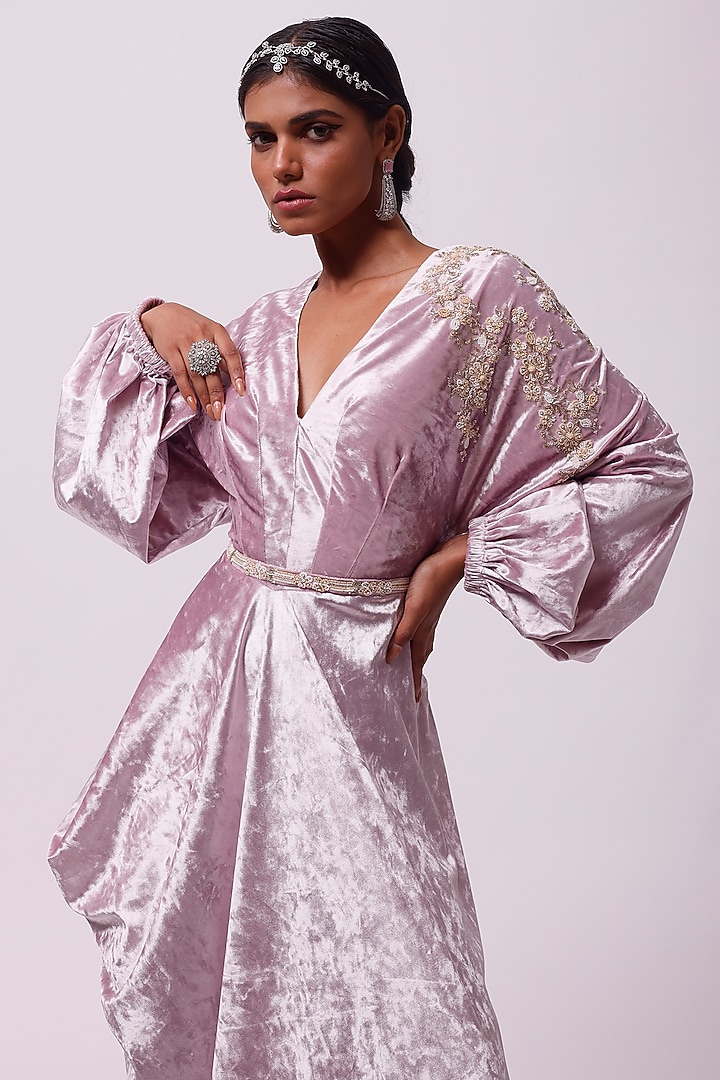 Pink Embellished Maxi Summer Dress by Onaya at Pernia's Pop Up Shop