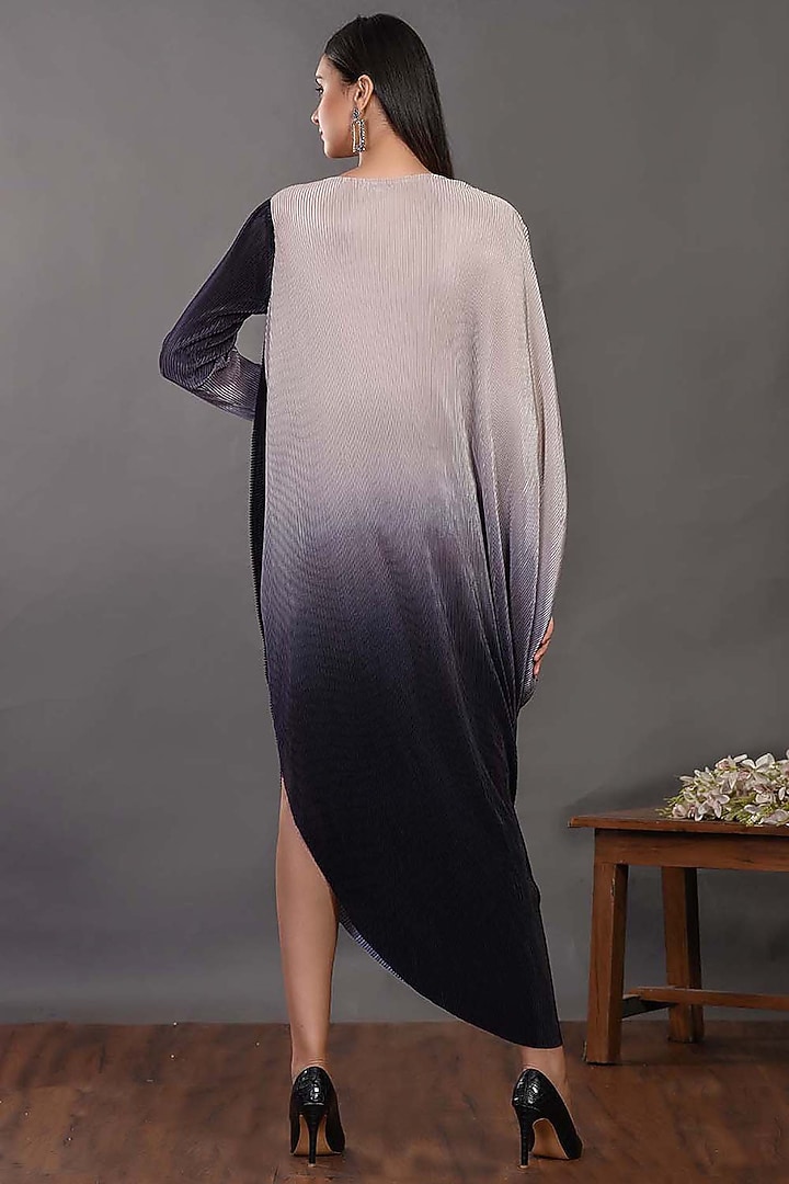 Black & White Satin Dress by Onaya at Pernia's Pop Up Shop