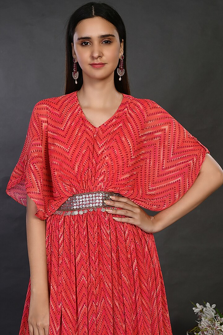 Cherry Red __ Flared Vacation Dress by Onaya at Pernia's Pop Up Shop