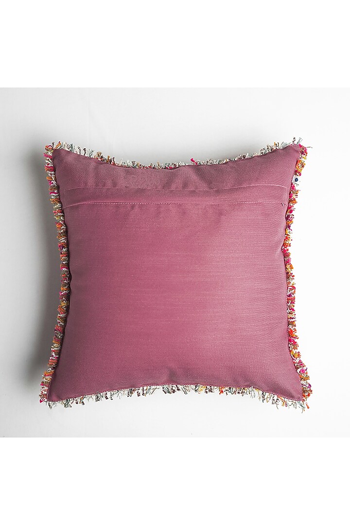 Pink & Fuchsia Cotton Cushion Cover by Onset homes at Pernia's Pop Up Shop