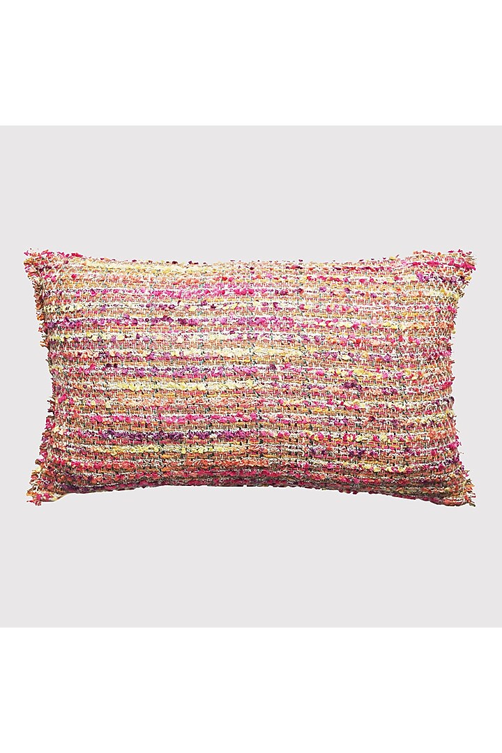 Pink & Fuchsia Cotton Cushion Cover by Onset homes at Pernia's Pop Up Shop
