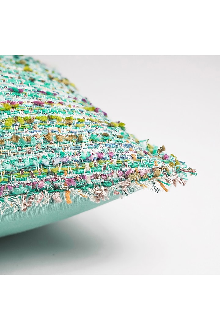 Blue & Turquoise Cotton Cushion Cover by Onset homes at Pernia's Pop Up Shop
