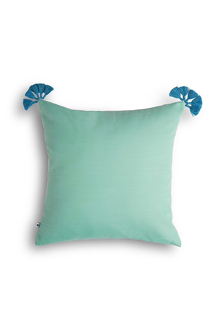 Blue & Turquoise Cotton Cushion Cover by Onset homes at Pernia's Pop Up Shop