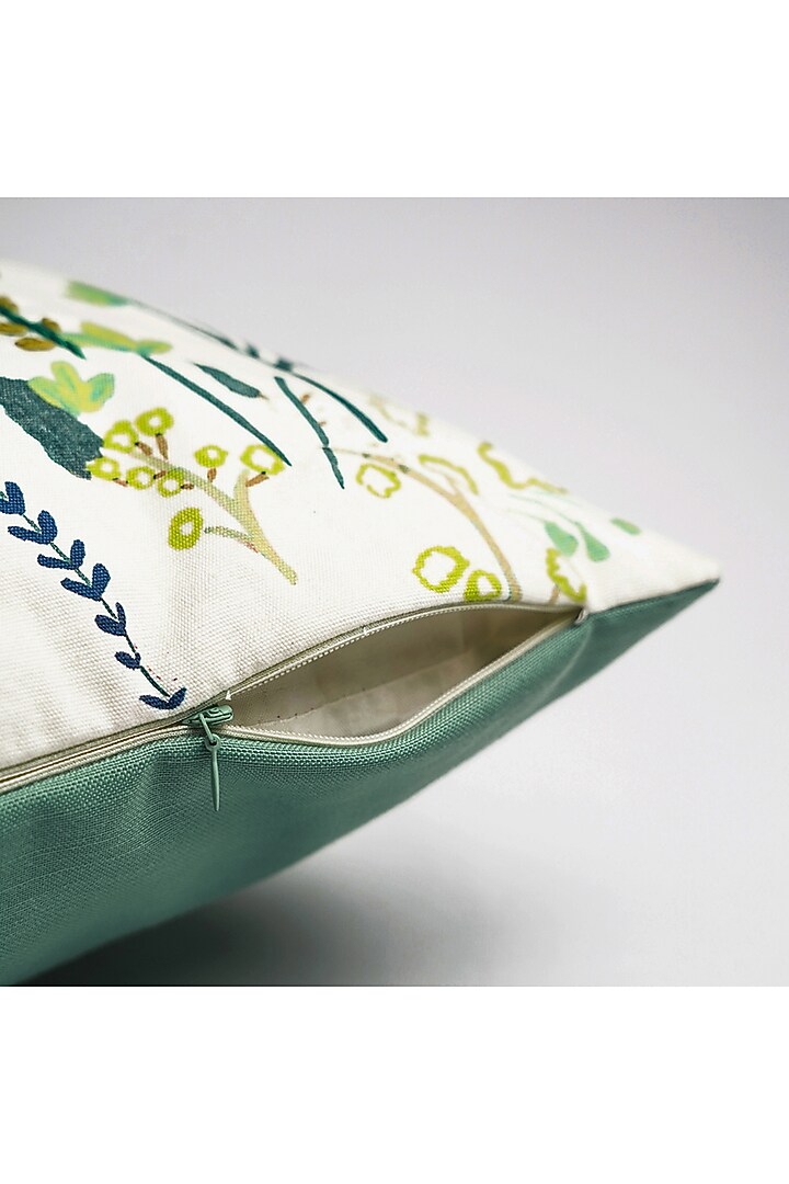 Blue & Turquoise Cotton Cushion Cover by Onset homes at Pernia's Pop Up Shop
